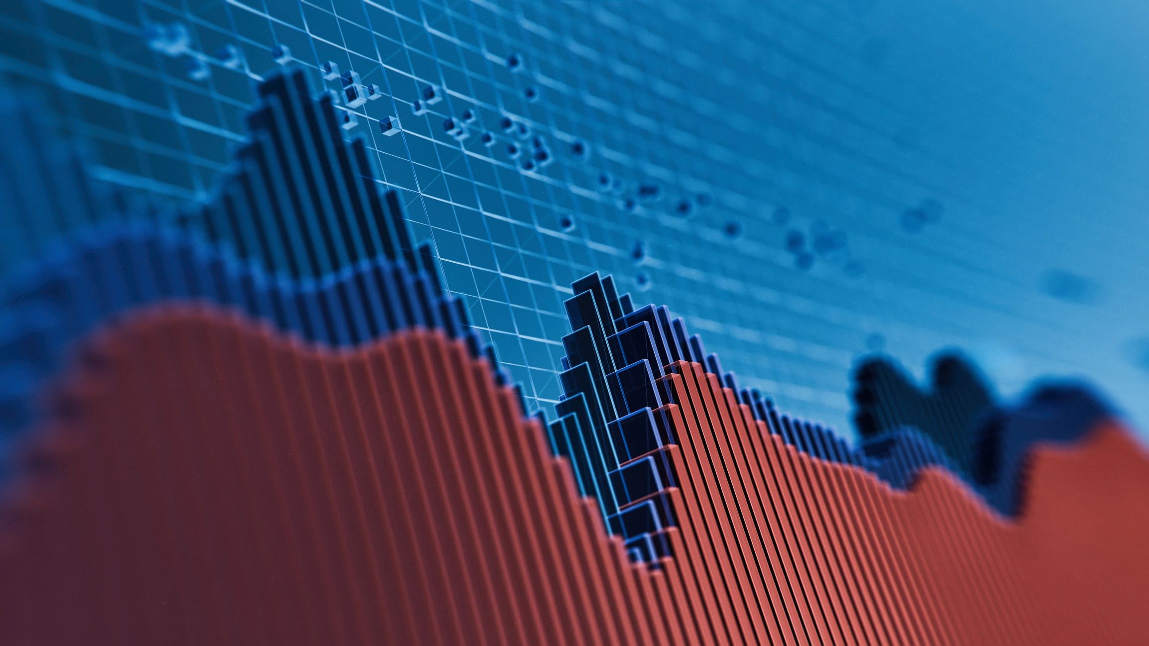 Network monitoring dashboard representing managed cyber security